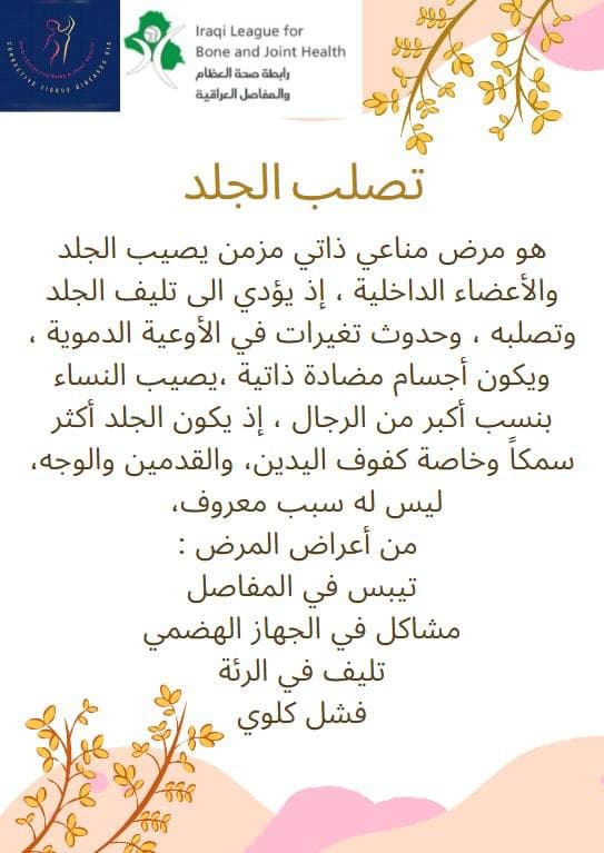 Systemic Sclerosis Awareness Day: Dr. Shahlaa Ali's Patient Educational Materials for ILBJH SIGs